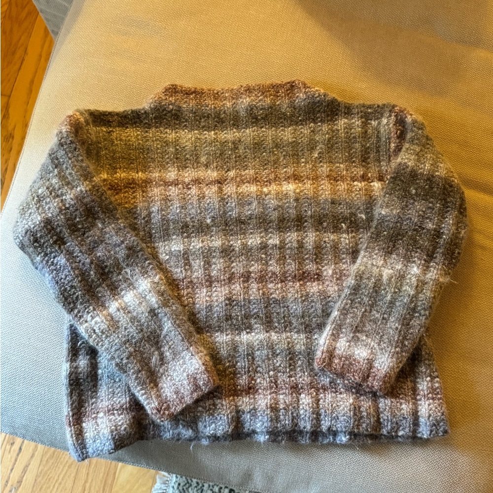 Striped Knit Sweater